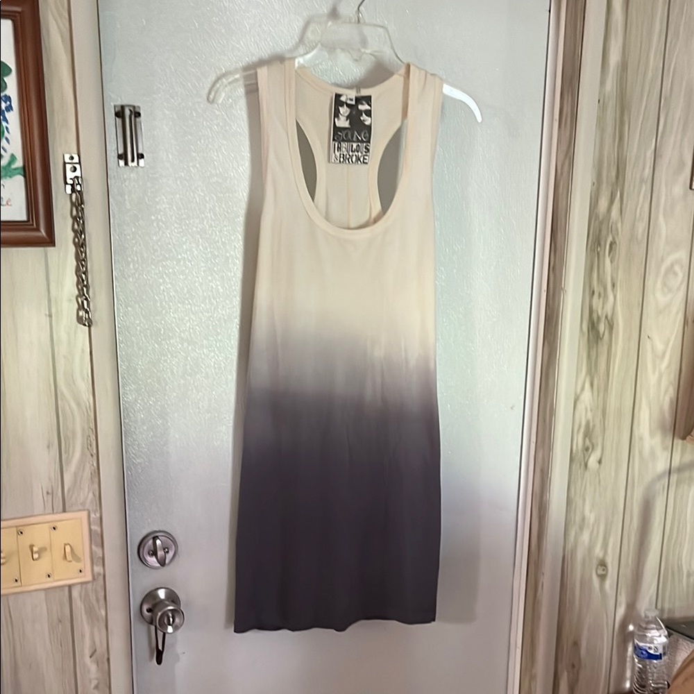 NWT Ombre Sleeveless Dress by Young Fabulous and Broke